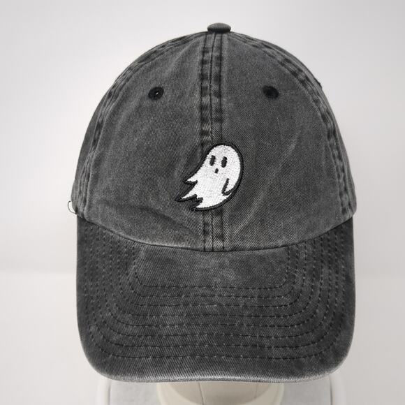 Ghost Slideback Baseball Cap Gray One Size Adjustable Embroidered 6 Panel Dalix - Picture 2 of 10